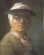 Jean Baptiste Simeon Chardin Portrait of Chardin Wearing an Eyeshade (mk05) china oil painting reproduction